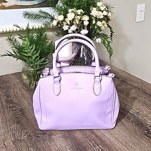 Nanette Lepore medium satchel in lilac.
